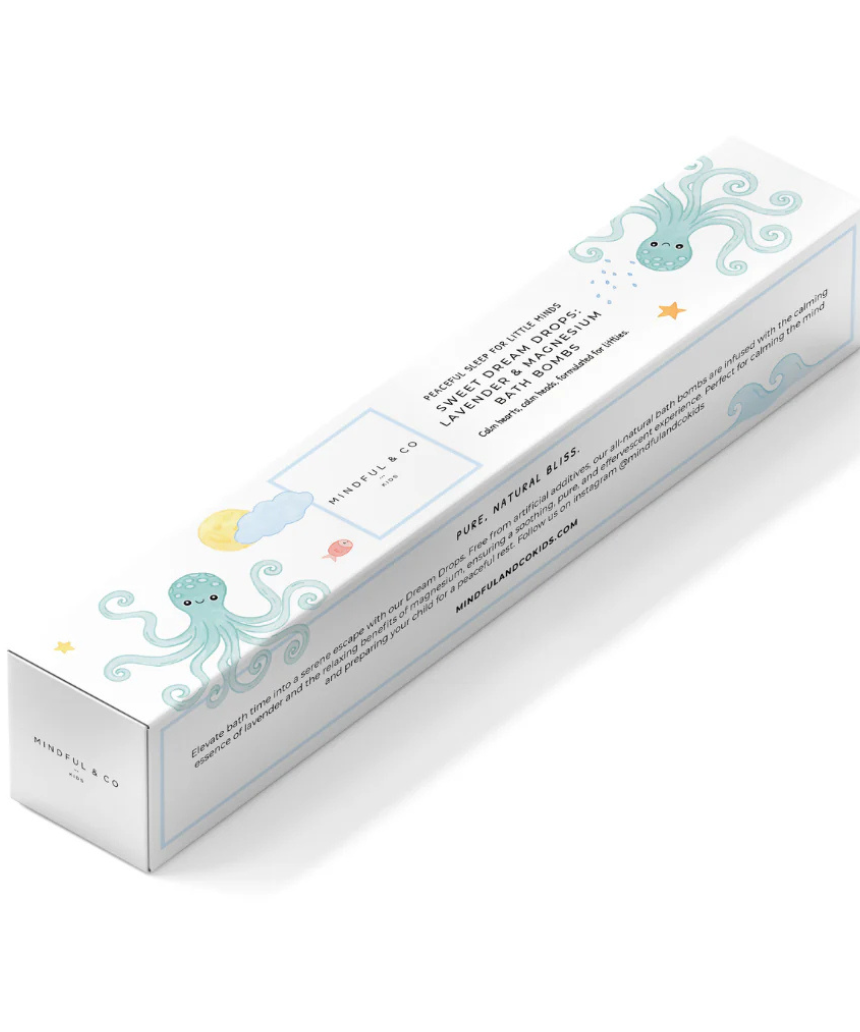 Sweet Dream Drops: Lavender & Magnesium Bath Bombs, Bath & Body, Mindful and Co Kids - Say It Sister