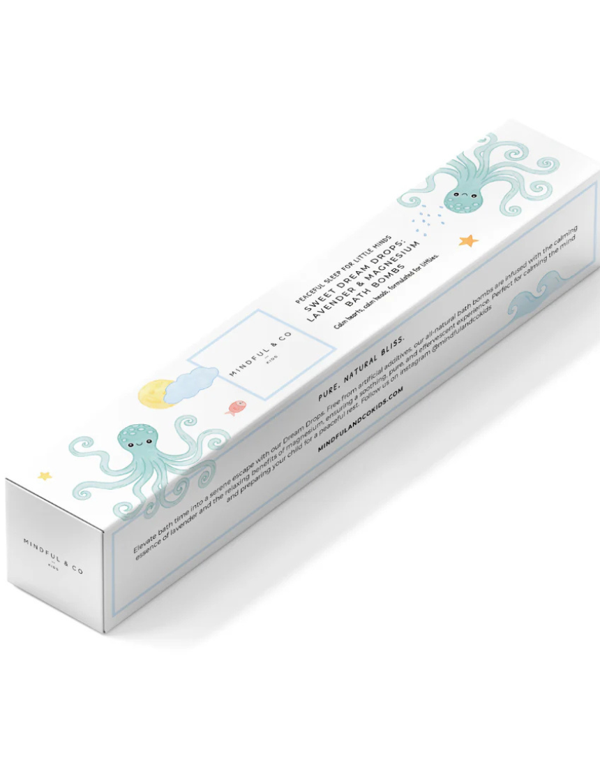 Sweet Dream Drops: Lavender & Magnesium Bath Bombs, Bath & Body, Mindful and Co Kids - Say It Sister