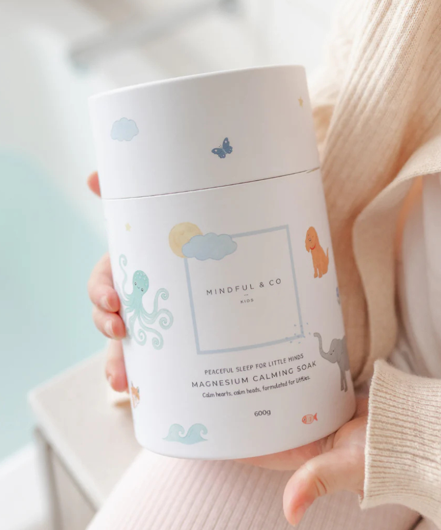 Magnesium Calming Soak, Bath Additives, Mindful and Co Kids - Say It Sister