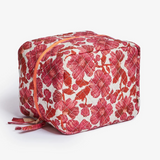 Large Leon Cerise toiletry bag by Bonnie and Neil, stylish cosmetic and toiletry storage with vibrant pink design.