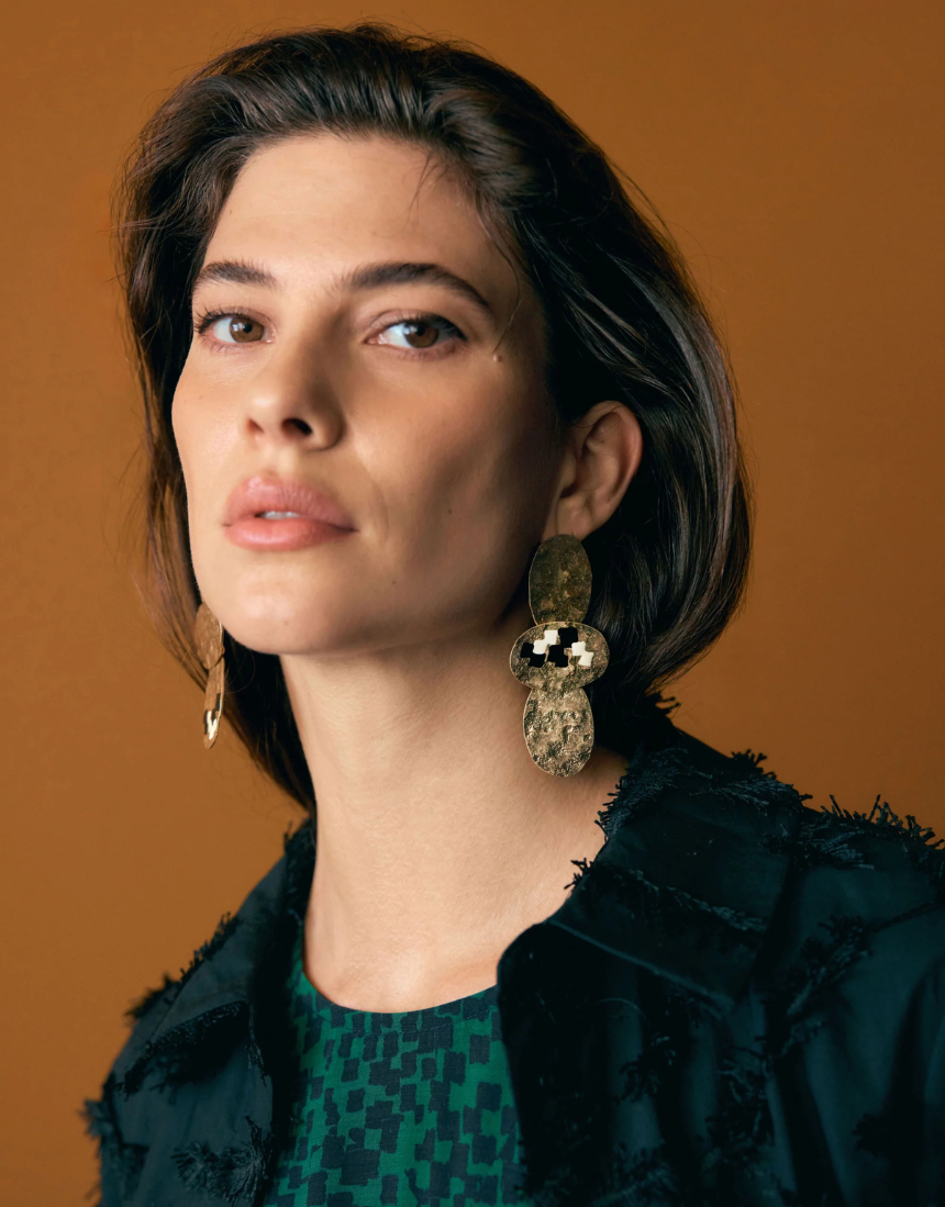 Elk - Kleuren Drop Earrings, Earrings, Elk - Say It Sister