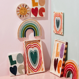 Golden Rainbow Pink, Wall Decor, Jones & Co - Say It Sister