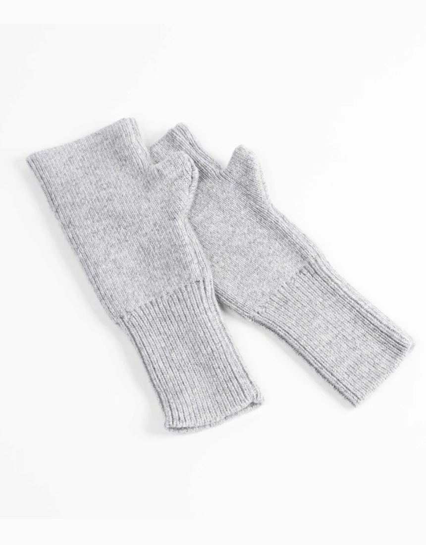 Julia Mittens - Light Grey, gloves, Maison Fanli - Say It Sister