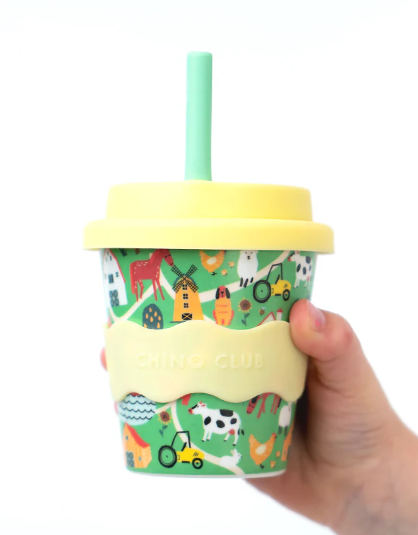 Chino Club - Farm Baby Chino Cup 4oz, kids Cup, Chino Club - Say It Sister