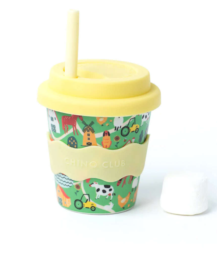 Chino Club - Farm Baby Chino Cup 4oz, kids Cup, Chino Club - Say It Sister