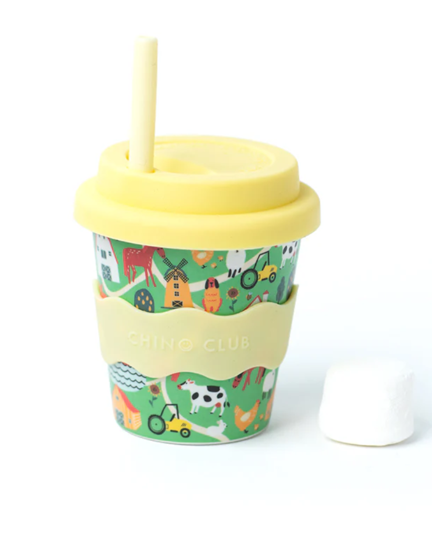 Chino Club - Farm Baby Chino Cup 4oz, kids Cup, Chino Club - Say It Sister