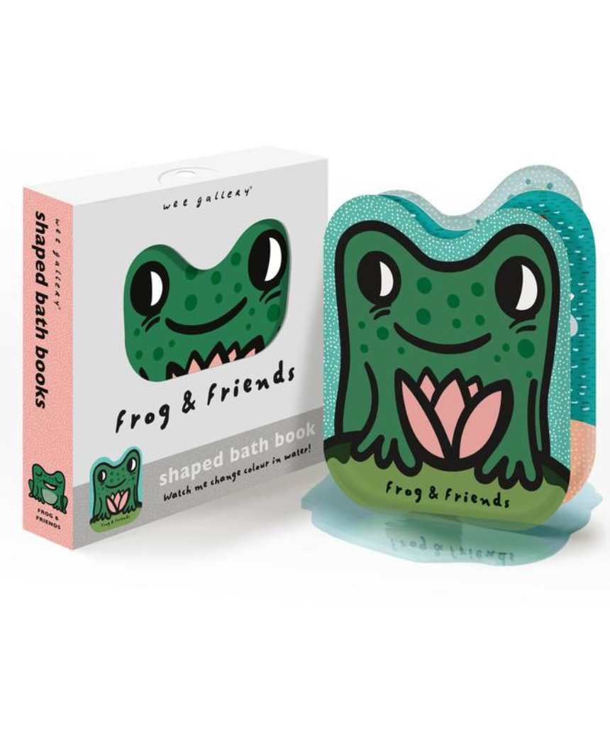 Frog and Friends Bath Book, bath book, Brumby Sunstate - Say It Sister