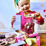 Iconic Candy Jar Wooden Toy Set, kids, Make Me Iconic - Say It Sister
