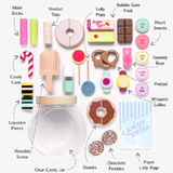 Iconic Candy Jar Wooden Toy Set, kids, Make Me Iconic - Say It Sister