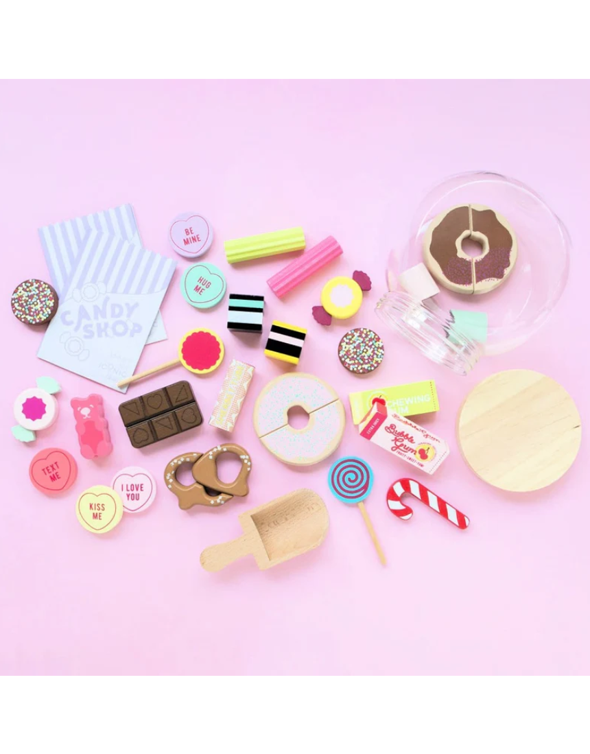 Iconic Candy Jar Wooden Toy Set, kids, Make Me Iconic - Say It Sister