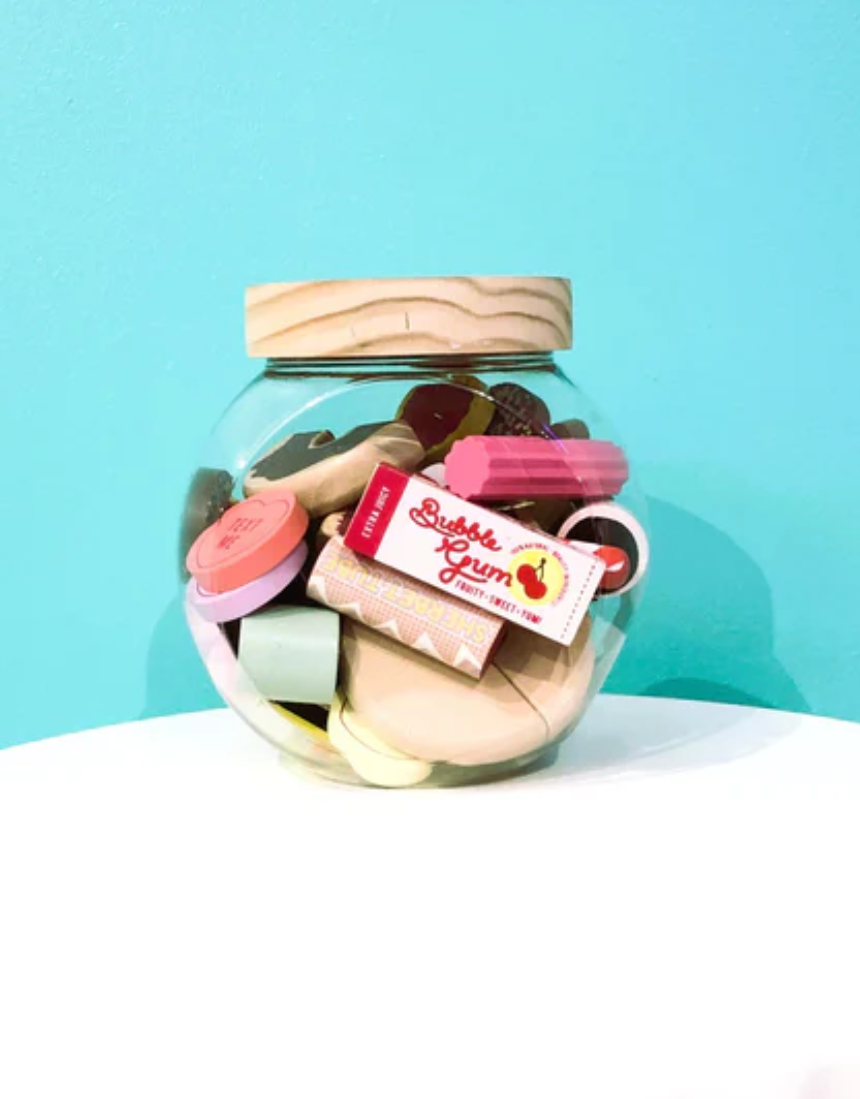 Iconic Candy Jar Wooden Toy Set, kids, Make Me Iconic - Say It Sister
