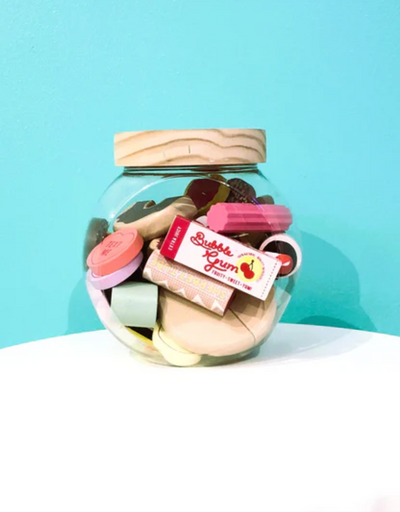 Iconic Candy Jar Wooden Toy Set, kids, Make Me Iconic - Say It Sister