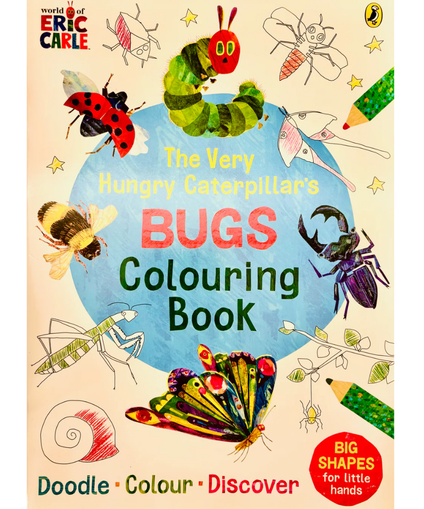 The Very Hungry Caterpillar's Bugs Colouring Book, Book, Brumby Sunstate - Say It Sister