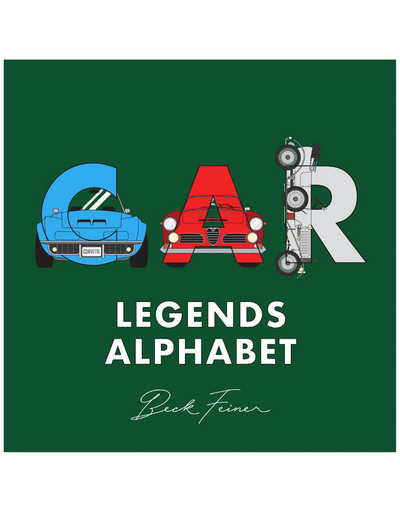 Car Legends Alphabet Book, Book, Brumby Sunstate - Say It Sister
