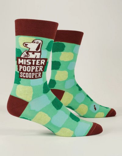 Blue Q - Mr. Pooper Scooper M-Crew Socks, socks, Blue Q - Say It Sister