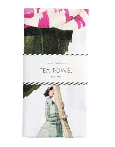 Tea Towel - Laura Stoddart Camellia, tea towel, Scarpa Imports - Say It Sister