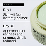 Hunter Lab Daily Relief Cream 50ml, a hydrating bath and body moisturizer in a sleek jar with a white lid.