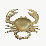 Crab Dish Gold, bowl, White Moose - Say It Sister