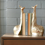 Snail Bookends Gold, Bookends, White Moose - Say It Sister