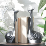 Snail Bookends Black, Bookends, White Moose - Say It Sister