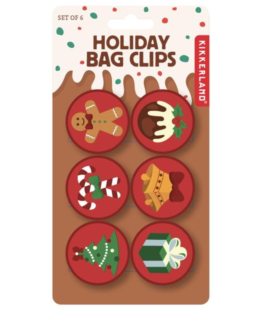 Christmas Bag Clips Set 6, kitchen, isAlbi - Say It Sister
