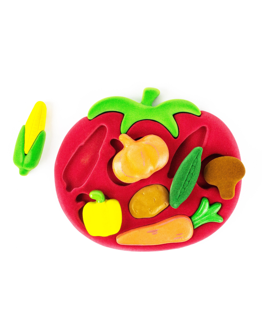 Shapes Sorter Vegetables, , Rubbabu - Say It Sister
