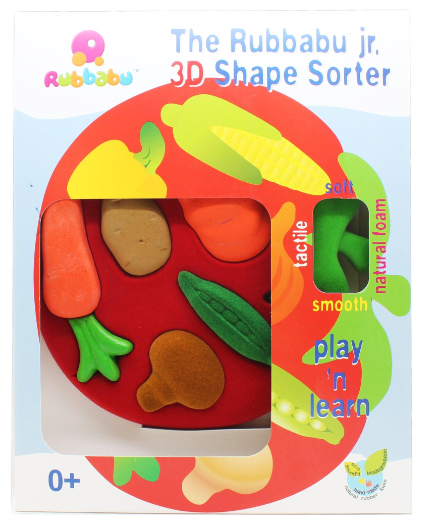 Shapes Sorter Vegetables, , Rubbabu - Say It Sister