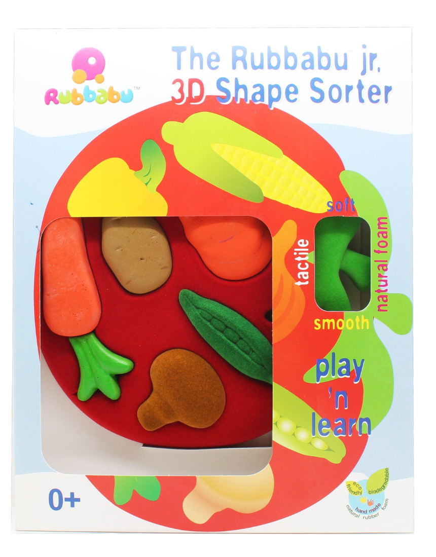 Shapes Sorter Vegetables, , Rubbabu - Say It Sister