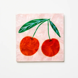 Superette Cherries Tile, Wall Decor, Jones & Co - Say It Sister
