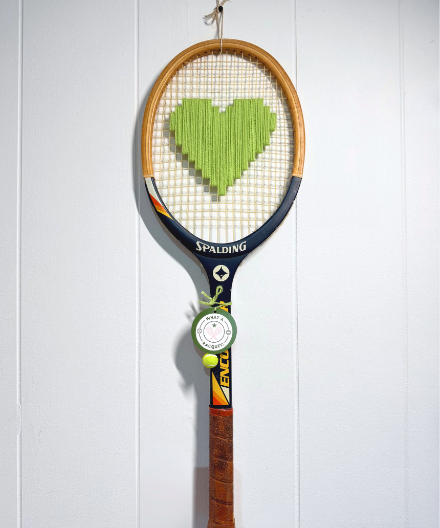What A Racquet! - Apple Green Heart, , What A Racquet! - Say It Sister