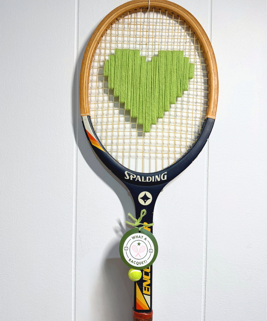 What A Racquet! - Apple Green Heart, , What A Racquet! - Say It Sister