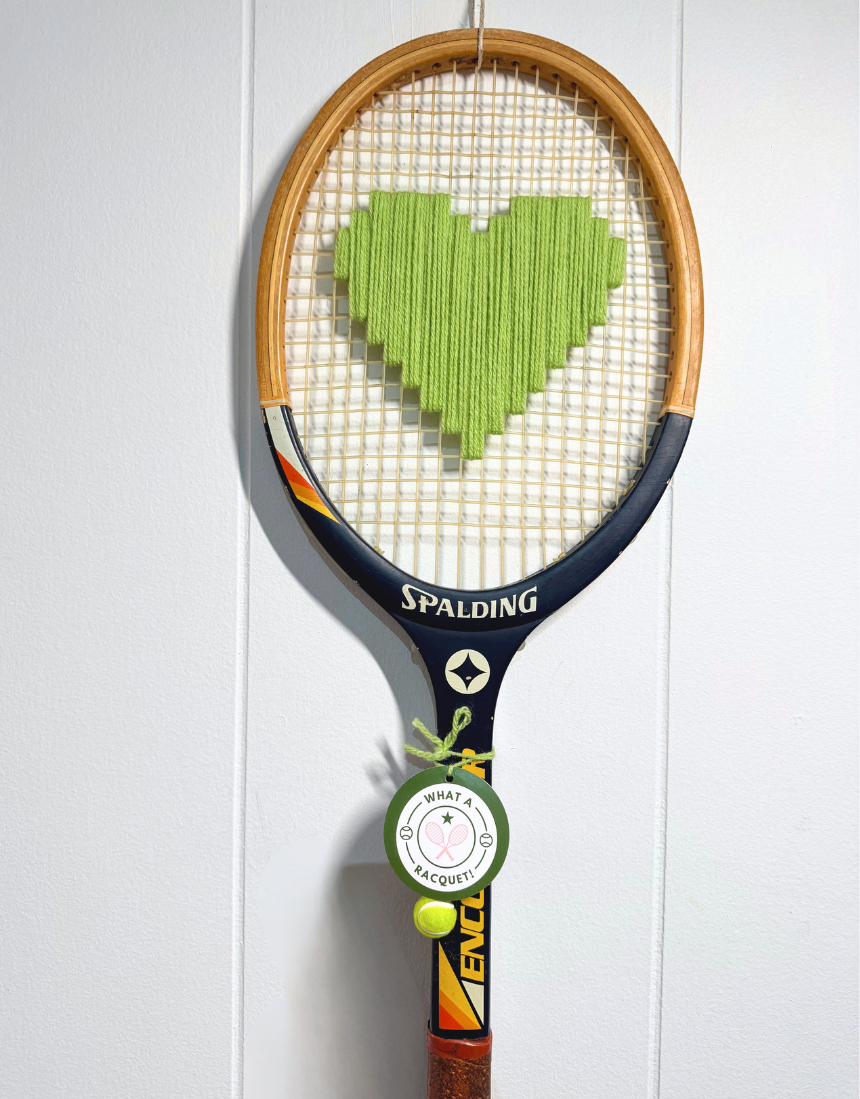 What A Racquet! - Apple Green Heart, , What A Racquet! - Say It Sister