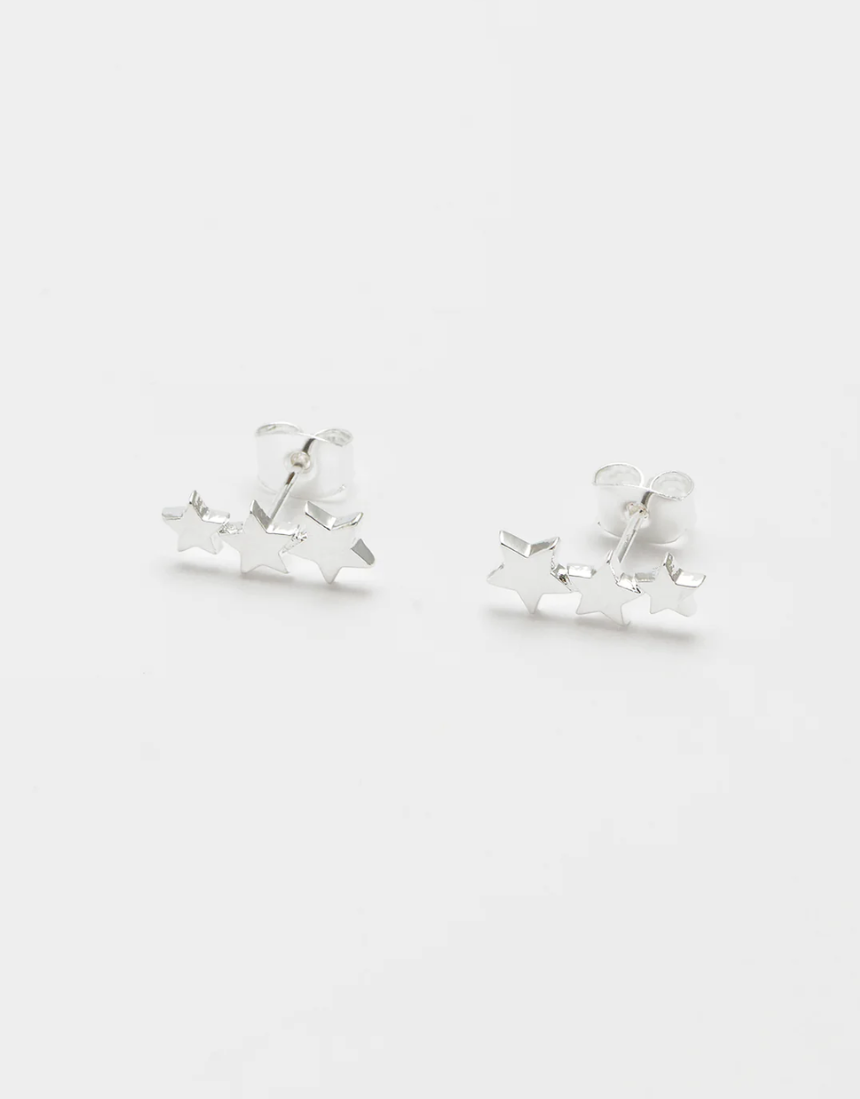 Estella Bartlett - Trio Star Stud Earrings, Earrings, Estella Bartlett - Say It Sister