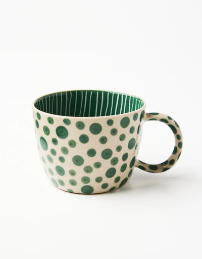 Chino Mug Green Spot, Mug, Jones & Co - Say It Sister