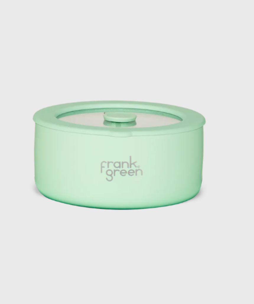 Frank Green - Stainless Steel Bowl with Glass Lid 700ml, Homewares, Frank Green - Say It Sister