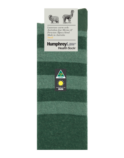 Humphrey Law - Fine Merino & Baby Alpaca Socks Large - Say It Sister