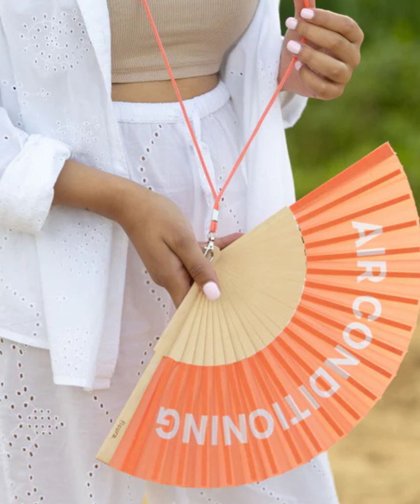 Orange Air Conditioning Fan, fan, Fisura - Say It Sister