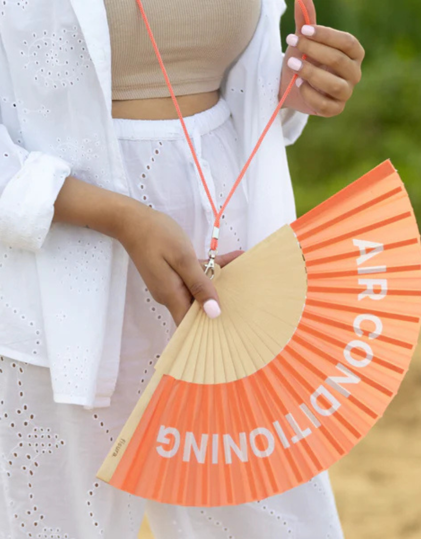 Orange Air Conditioning Fan, fan, Fisura - Say It Sister