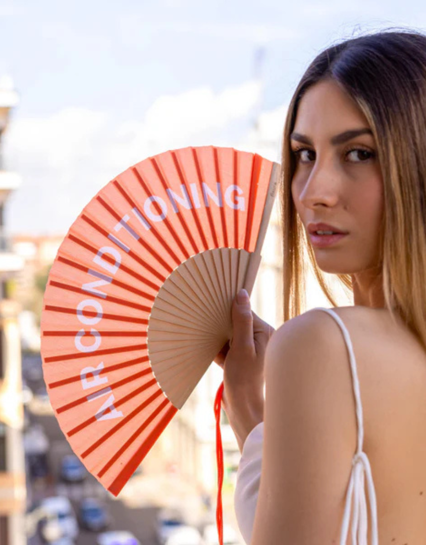 Orange Air Conditioning Fan, fan, Fisura - Say It Sister