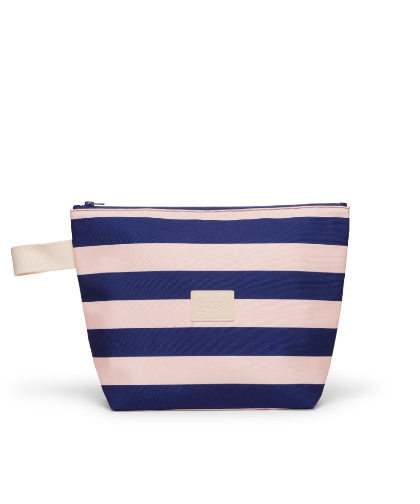 Large Wet Base in Regatta Stripe by Base, featuring a vibrant striped pattern on a durable surfboard accessory.