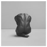 White Moose Aydian Body Sculpture in Black, back view