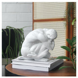 White Moose Aydian Body Sculpture in White
