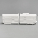 Tram Bookends - White, Bookends, White Moose - Say It Sister