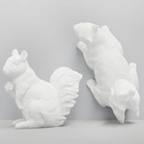 Squirrel Twin Set - White, Homewares, White Moose - Say It Sister