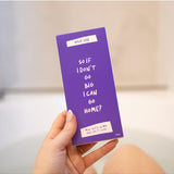 Wild Emery So If I Don't Go Big I Can Go Home mini bath bomb and salty soak set