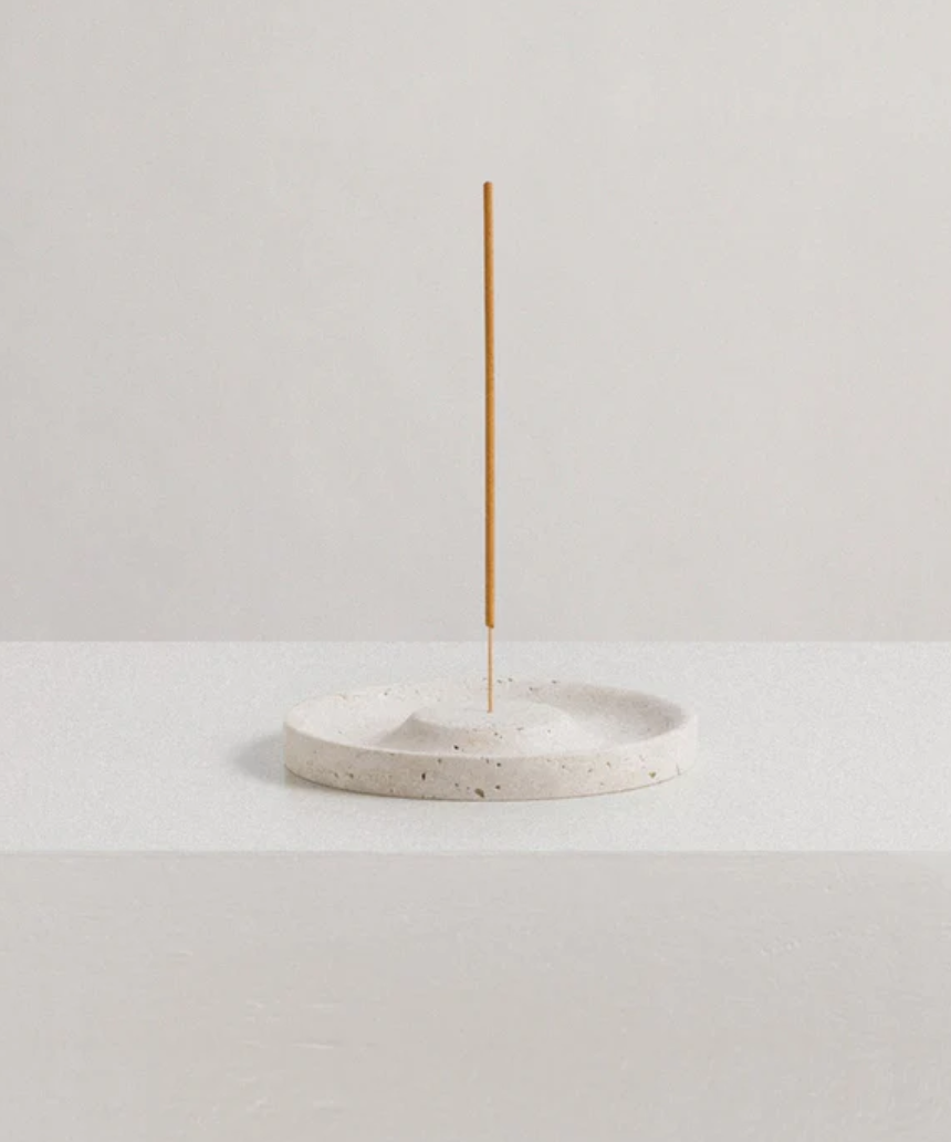 Addition Studio Dune Incense Burner with intricate design, made of ceramic, perfect for aromatic incense burning and home decor.