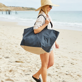 Nylon Big Base - Navy/Sand, bag, Base - Say It Sister