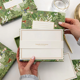 Notecard Writing Box Set - Flowering Trees, Greeting & Note Cards, Bespoke Letterpress - Say It Sister