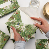 Notecard Writing Box Set - Flowering Trees, Greeting & Note Cards, Bespoke Letterpress - Say It Sister