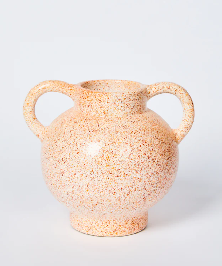 Speckle Amber Short Vase, Vase and Pots, Bonnie and Neil - Say It Sister